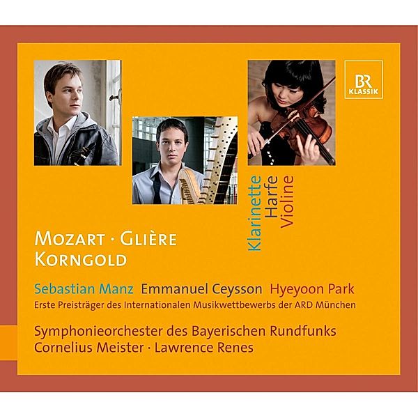 Konzerte Für Klarinette,Harfe,Violine, Manz, Ceysson, Park, Meister, Renes