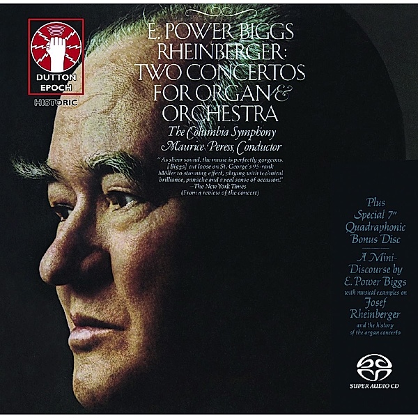 Konzerte Für Orgel & Orchester, E. Power Biggs, Maurice Peress, Columbia Symphony