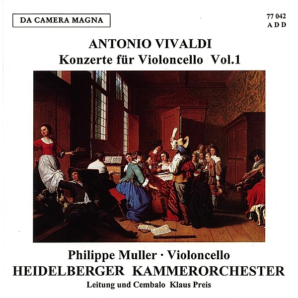 Konzerte Für Violoncello 1, Ph. Müller, Heidelberger KO