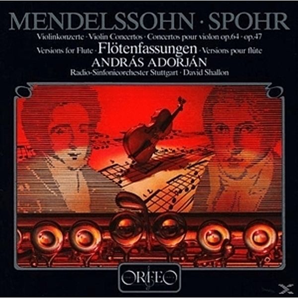 Konzertfassungen Für Flöte Und Orchester (Vinyl), András Adorján, David Shallon