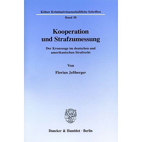 Kooperation und Strafzumessung., Florian Jeßberger