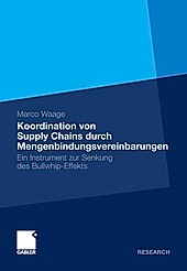 Koordination von Supply Chains durch Mengenbindungsvereinbarungen - eBook - Marco Waage,