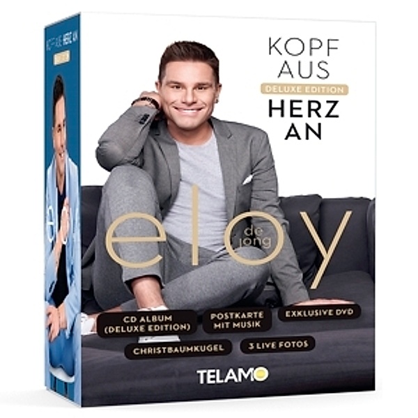 Kopf aus - Herz an (Deluxe Edition Fanbox, CD+DVD), Eloy de Jong