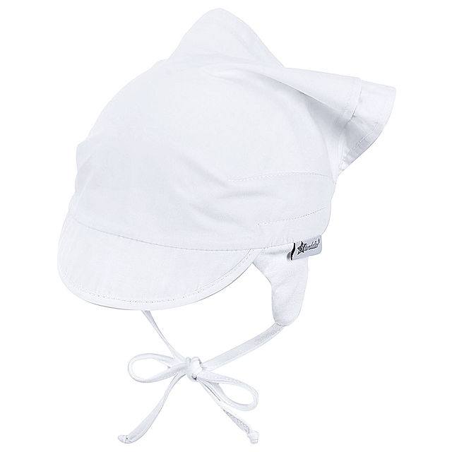 Kopftuch-Mütze BASIC zum Binden in weiß kaufen | tausendkind.de