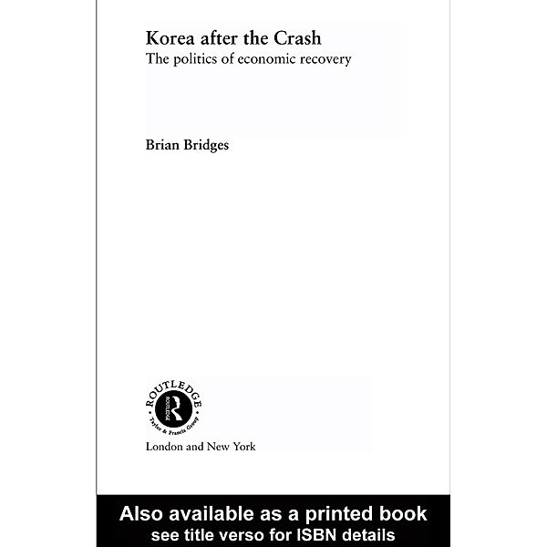 Korea after the Crash, Brian Bridges