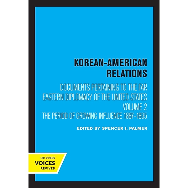 Korean-American Relations / Korean-American Relations Bd.2