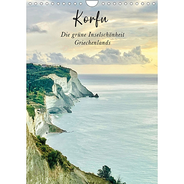 Korfu - Die grüne Inselschönheit Griechenlands (Wandkalender 2023 DIN A4 hoch), Tobias Brandt