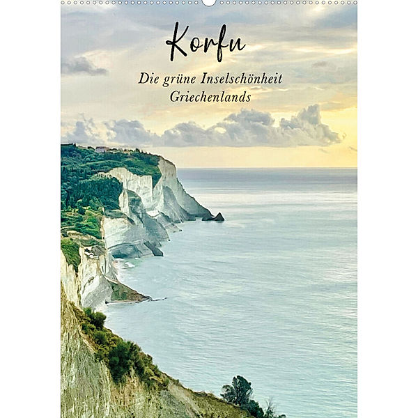 Korfu - Die grüne Inselschönheit Griechenlands (Wandkalender 2023 DIN A2 hoch), Tobias Brandt