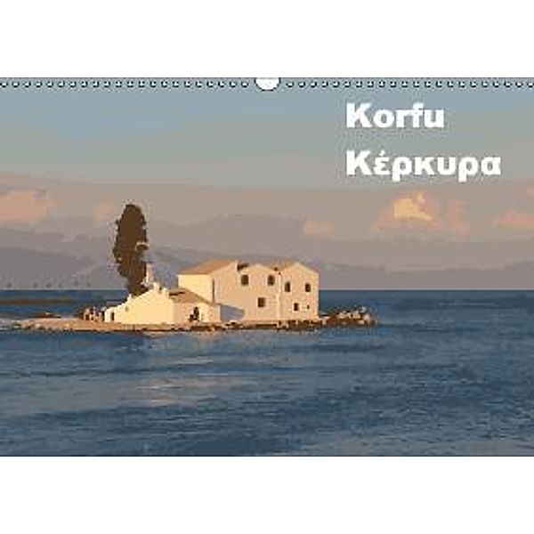 Korfu - Kerkira AT-Version (Wandkalender 2016 DIN A3 quer), Joseph Bramer