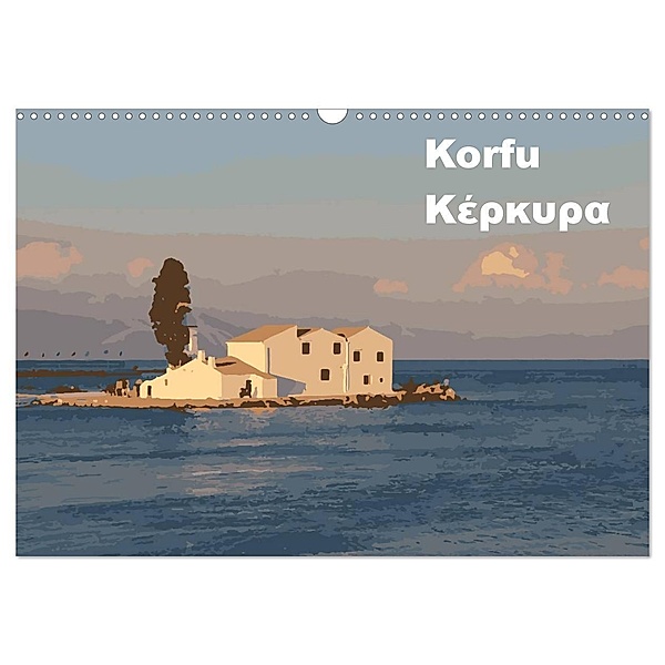 Korfu - Kerkira (Wandkalender 2024 DIN A3 quer), CALVENDO Monatskalender, J.Bramer Photography (Joseph Bramer)