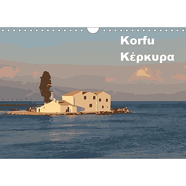 Korfu - KerkiraAT-Version (Wandkalender 2021 DIN A4 quer), J.Bramer Photography (Joseph Bramer)