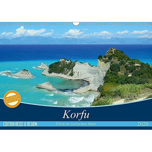 Korfu, Perle im Ionischen Meer (Wandkalender 2020 DIN A3 quer), Carmen Vogel