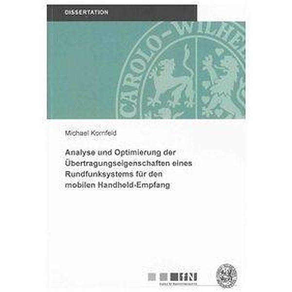 Kornfeld, M: Analyse und Optimierung der Übertragungseigensc, Michael Kornfeld