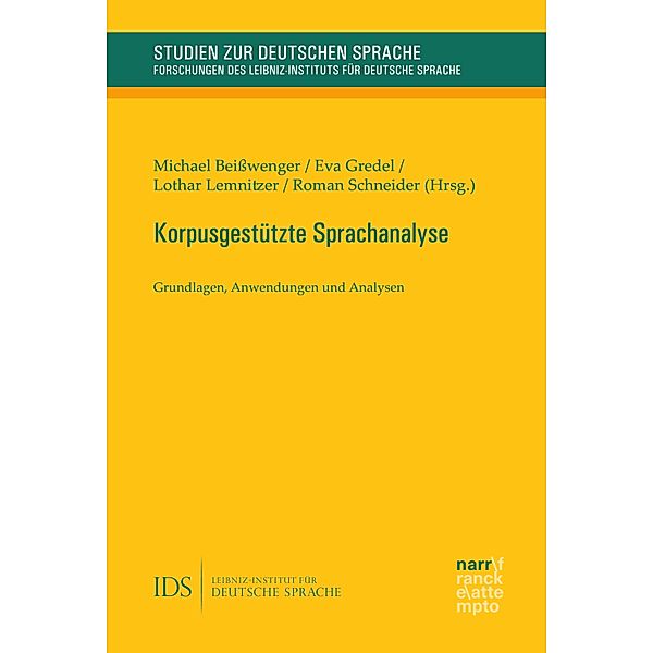 Korpusgestützte Sprachanalyse / Studien zur Deutschen Sprache Bd.88