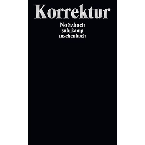 Korrektur Notizbuch