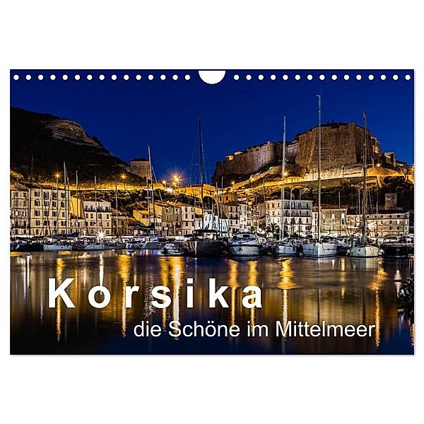 Korsika - Die Schöne im MIttelmeer (Wandkalender 2024 DIN A4 quer), CALVENDO Monatskalender, Dirk Sulima