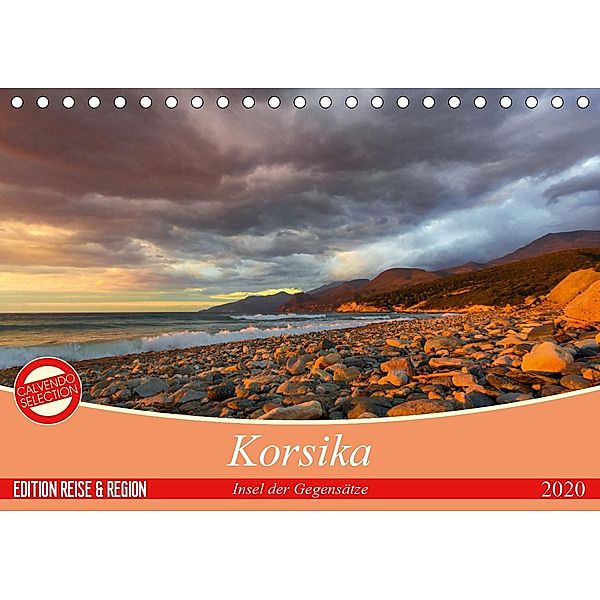 Korsika - Insel der Gegensätze (Tischkalender 2020 DIN A5 quer), Ralf Schmidt