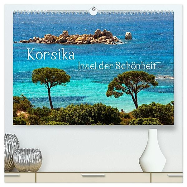 Korsika Insel der Schönheit (hochwertiger Premium Wandkalender 2024 DIN A2 quer), Kunstdruck in Hochglanz, Frauke Scholz
