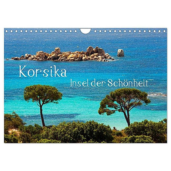 Korsika Insel der Schönheit (Wandkalender 2024 DIN A4 quer), CALVENDO Monatskalender, Frauke Scholz