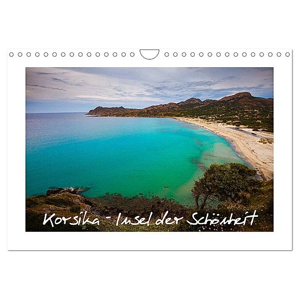 Korsika - Insel der Schönheit (Wandkalender 2024 DIN A4 quer), CALVENDO Monatskalender, Boris Buschardt