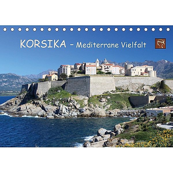 Korsika - Mediterrane Vielfalt (Tischkalender 2021 DIN A5 quer), Bernd Becker