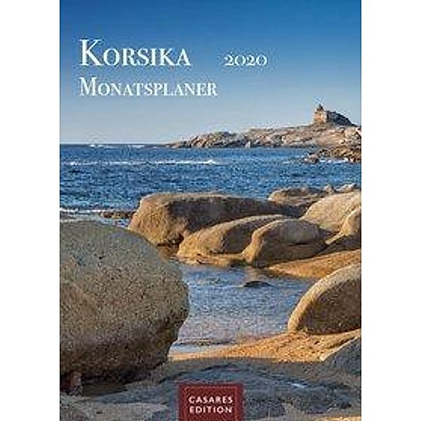 Korsika Monatsplaner 2020