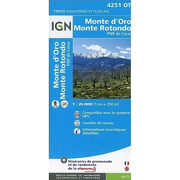 Korsika Monte d'Oro - Monte Rotondo