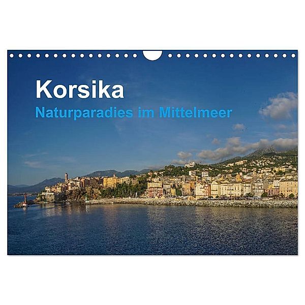 Korsika - Naturparadis im Mittelmeer (Wandkalender 2025 DIN A4 quer), CALVENDO Monatskalender, Calvendo, Tom Czermak