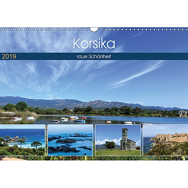 Korsika - raue Schönheit (Wandkalender 2019 DIN A3 quer), Andreas Jordan