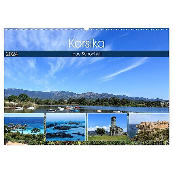 Korsika - raue Schönheit (Wandkalender 2024 DIN A2 quer), CALVENDO Monatskalender, Andreas Jordan