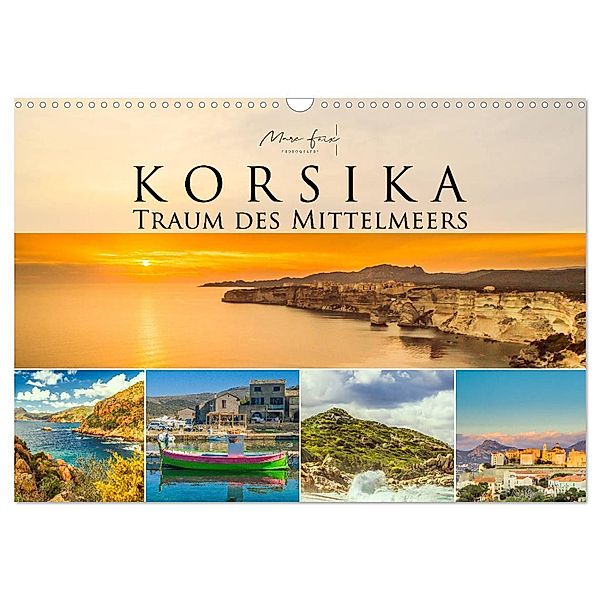 Korsika - Traum des Mittelmeers 2025 (Wandkalender 2025 DIN A3 quer), CALVENDO Monatskalender, Calvendo, Marc Feix Photography
