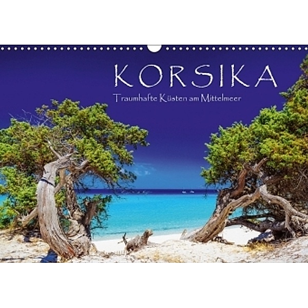 Korsika - Traumhafte Küsten am Mittelmeer (Wandkalender 2018 DIN A3 quer), Patrick Rosyk