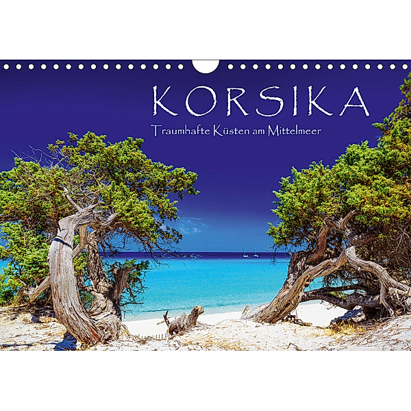 Korsika - Traumhafte Küsten am Mittelmeer (Wandkalender 2019 DIN A4 quer), Patrick Rosyk