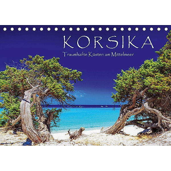 Korsika - Traumhafte Küsten am Mittelmeer (Tischkalender 2019 DIN A5 quer), Patrick Rosyk
