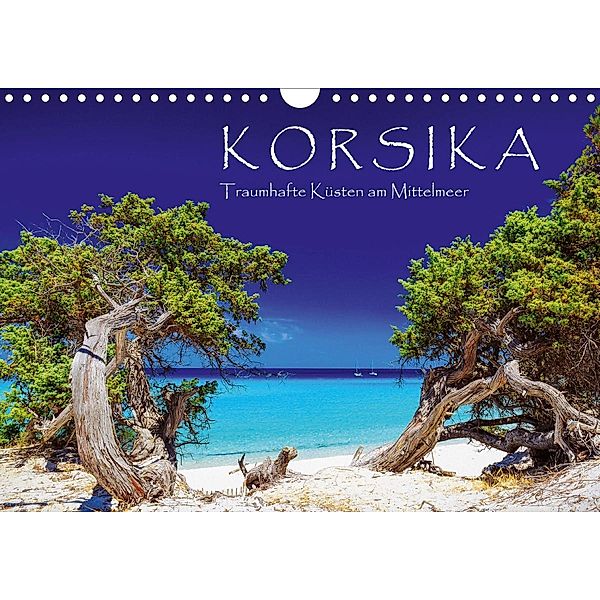 Korsika - Traumhafte Küsten am Mittelmeer (Wandkalender 2020 DIN A4 quer), Patrick Rosyk