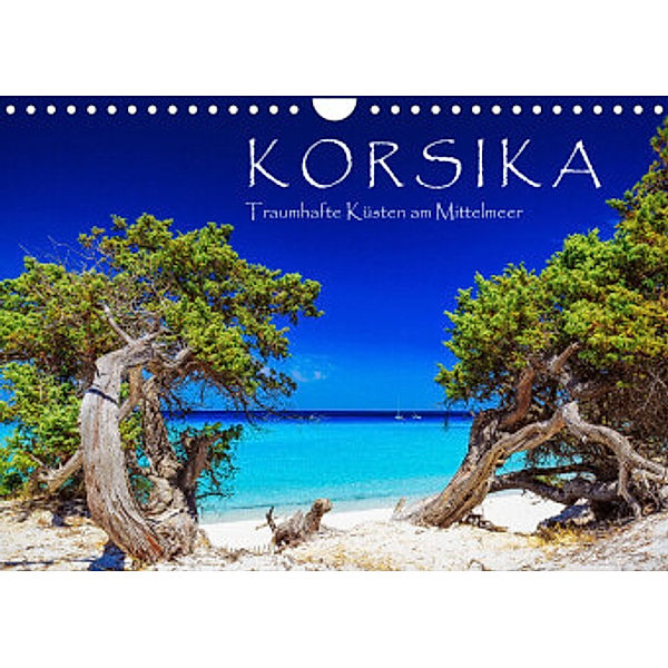 Korsika - Traumhafte Küsten am Mittelmeer (Wandkalender 2022 DIN A4 quer), Patrick Rosyk