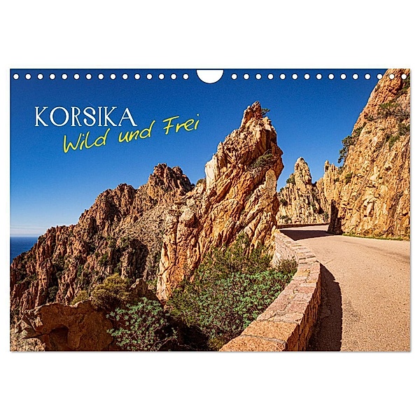 Korsika Wild und Frei (Wandkalender 2025 DIN A4 quer), CALVENDO Monatskalender, Calvendo, Emel Malms