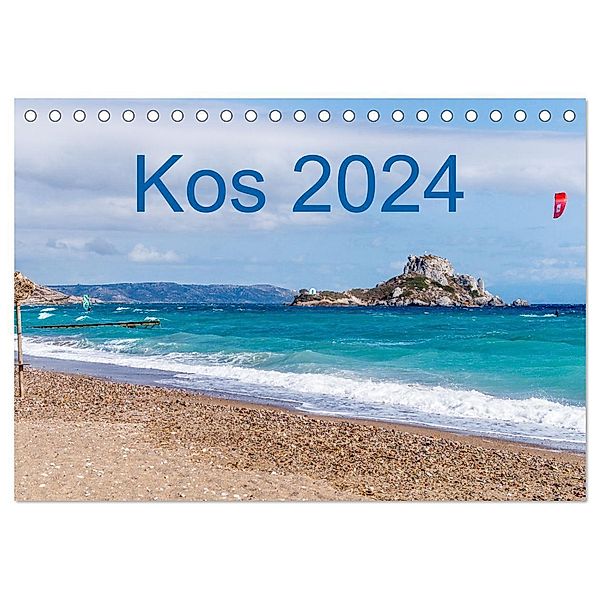 Kos 2024 (Tischkalender 2024 DIN A5 quer), CALVENDO Monatskalender, Stefan O. Schüller und Elke Schüller