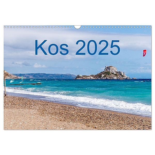 Kos 2025 (Wandkalender 2025 DIN A3 quer), CALVENDO Monatskalender, Calvendo, Stefan O. Schüller und Elke Schüller