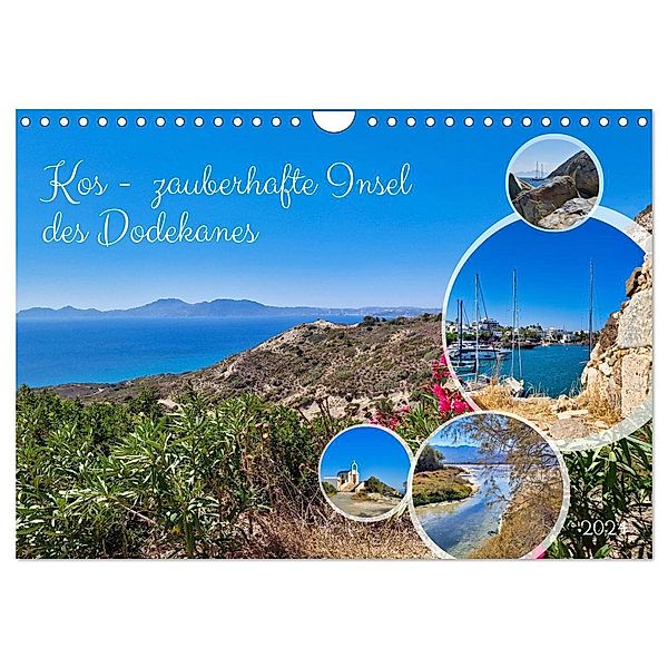 Kos - zauberhafte Insel des Dodekanes (Wandkalender 2024 DIN A4 quer), CALVENDO Monatskalender, Calvendo, Claudia Kleemann