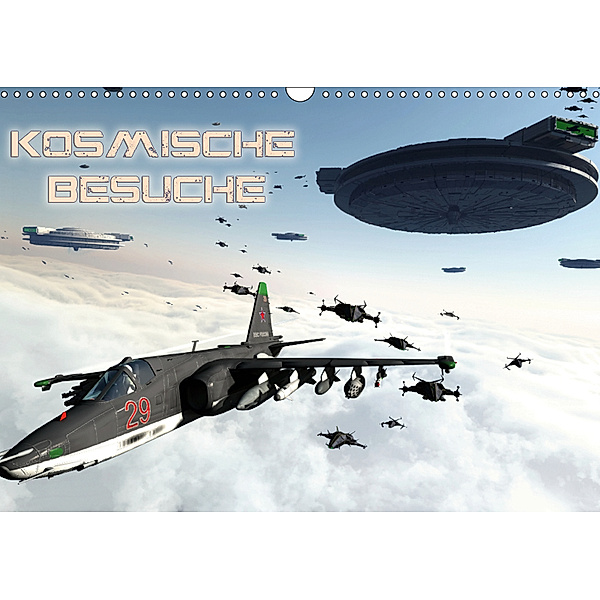 Kosmische BesucheCH-Version (Wandkalender 2019 DIN A3 quer), Karsten Schröder