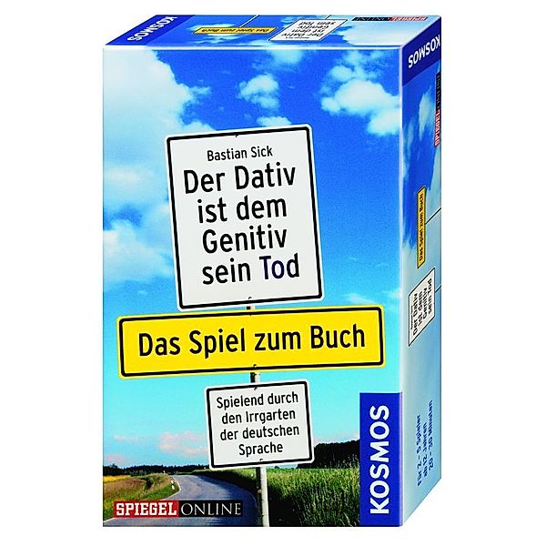 Kosmos Spiele KOSMOS Der Dativ ist dem Genitiv sein Tod, Spiel zum Buch, Bastian Sick, Markus Reichert, Britta Schmider