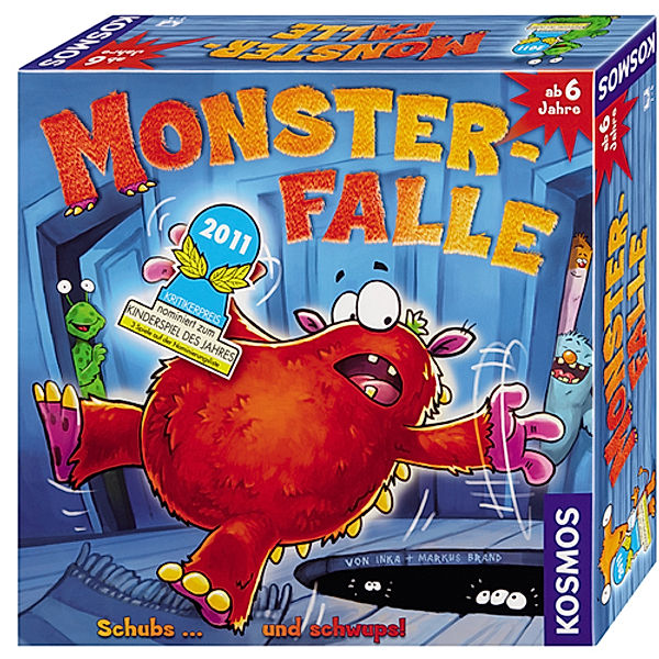 KOSMOS Kosmos Monster-Falle, Kinderspiel, Inka Brand, Markus Brand