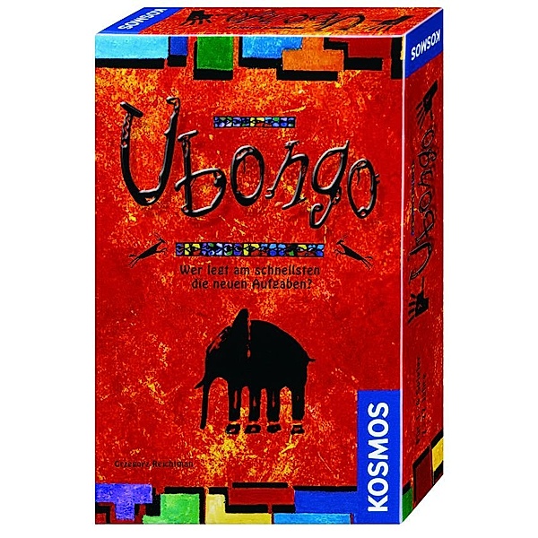 KOSMOS Ubongo, Gesellschaftsspiel, im kleinen Format, Grzegorz Rejchtman