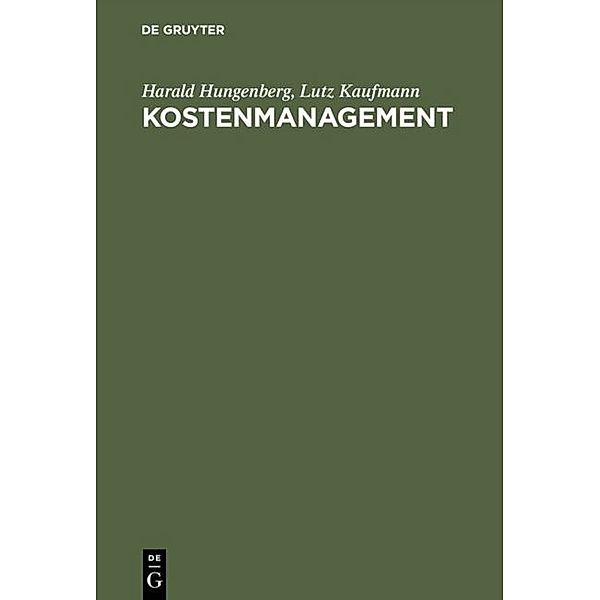 Kostenmanagement, Harald Hungenberg, Lutz Kaufmann