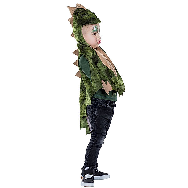 Rubie's Kostüm DINO CAPE in grün