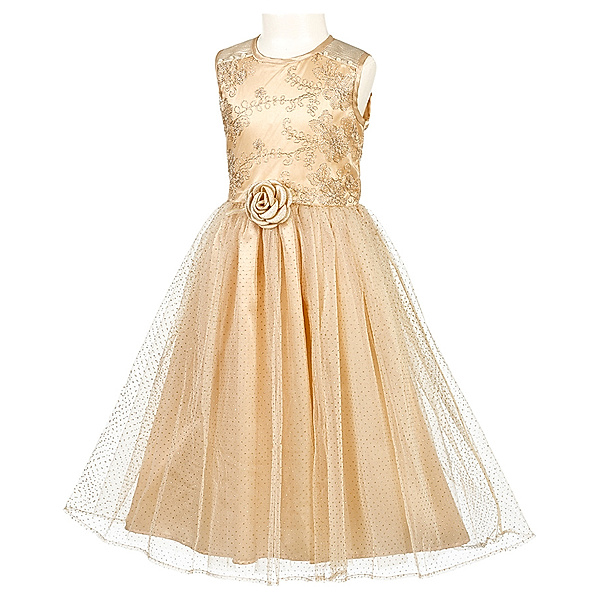 Souza for kids Kostüm-Kleid NORALINE mit Tüll in gold