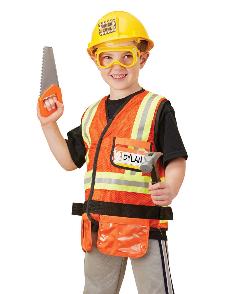 Vervollständigen Sie Ihre Bauarbeiter Kostüm Mit Diesem Bagger