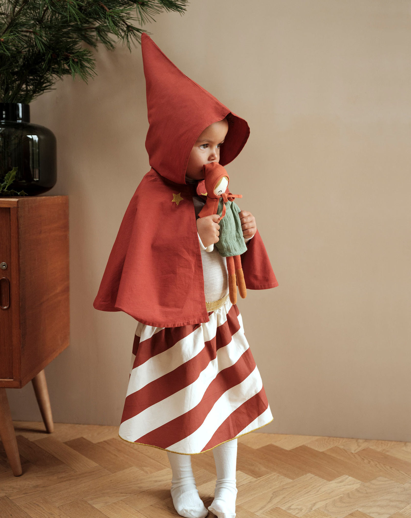 Kostüm-Set WALDELF 2-teilig in rot kaufen | tausendkind.at