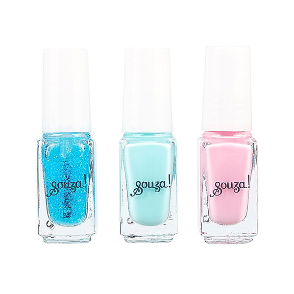 Souza for kids Kostüm-Zubehör NAGELLACK – PASTELL (3,8ml) 3er-Set